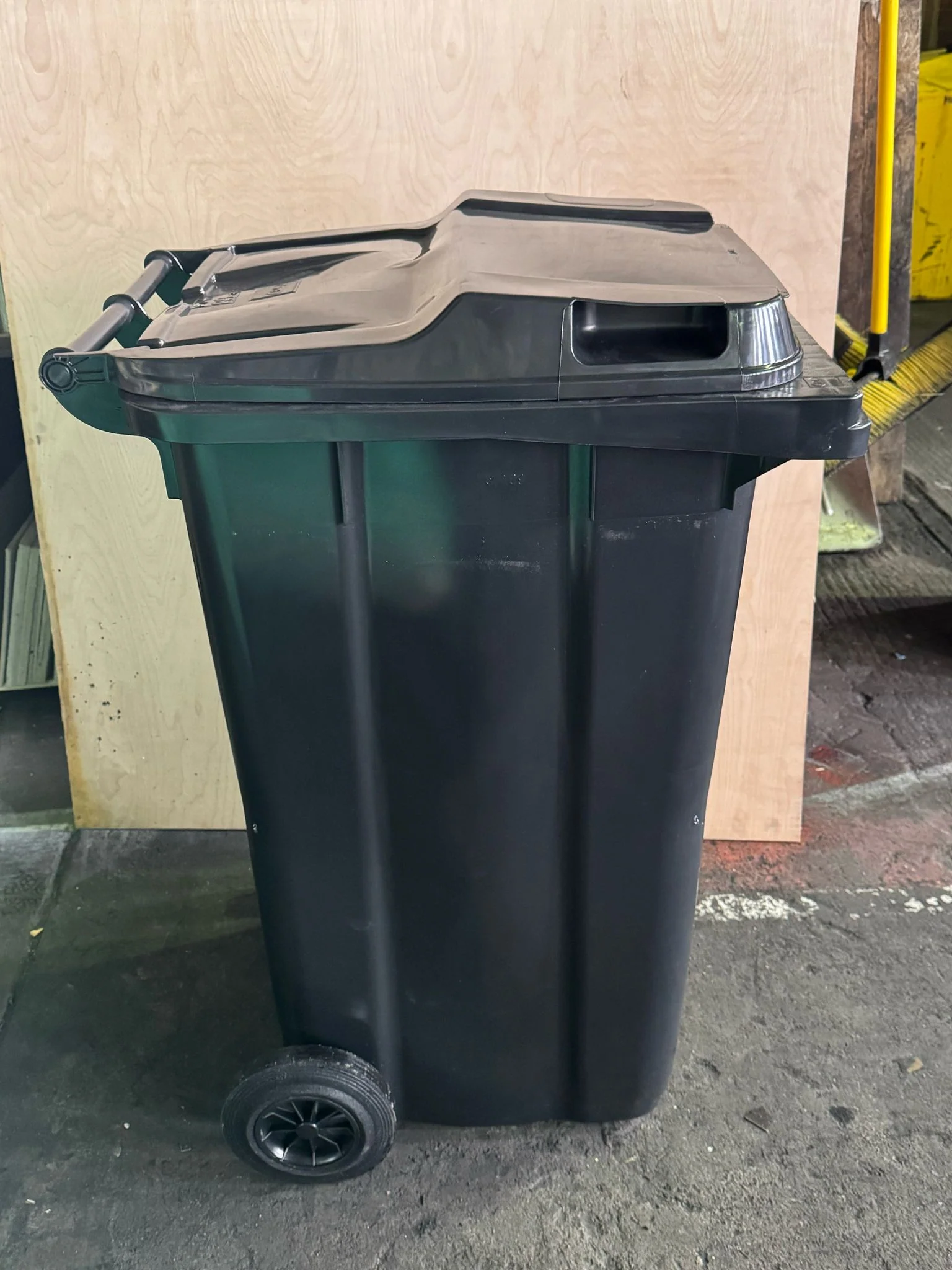 240 Litre Household Council Wheelie Bins | Black | MGB - Image 5