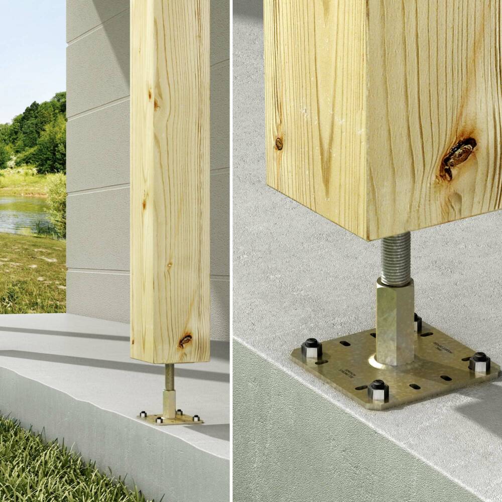 Simpsons Adjustable Post Base - Image 5