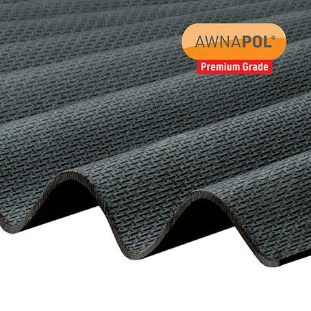 Awnapol Premium Grade Bitumen Corrugated Roofing Sheets | 930 x 2000mm