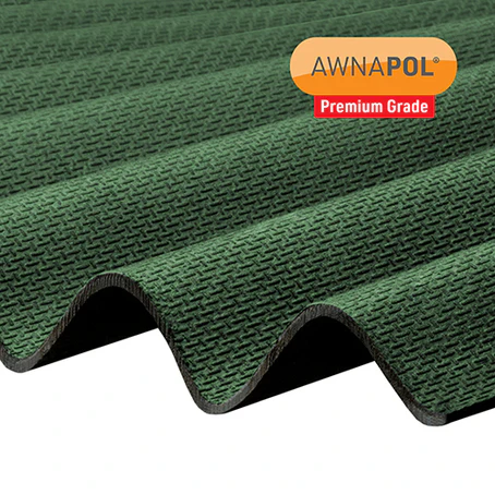 Awnapol Premium Grade Bitumen Corrugated Roofing Sheets | 930 x 2000mm - Image 2