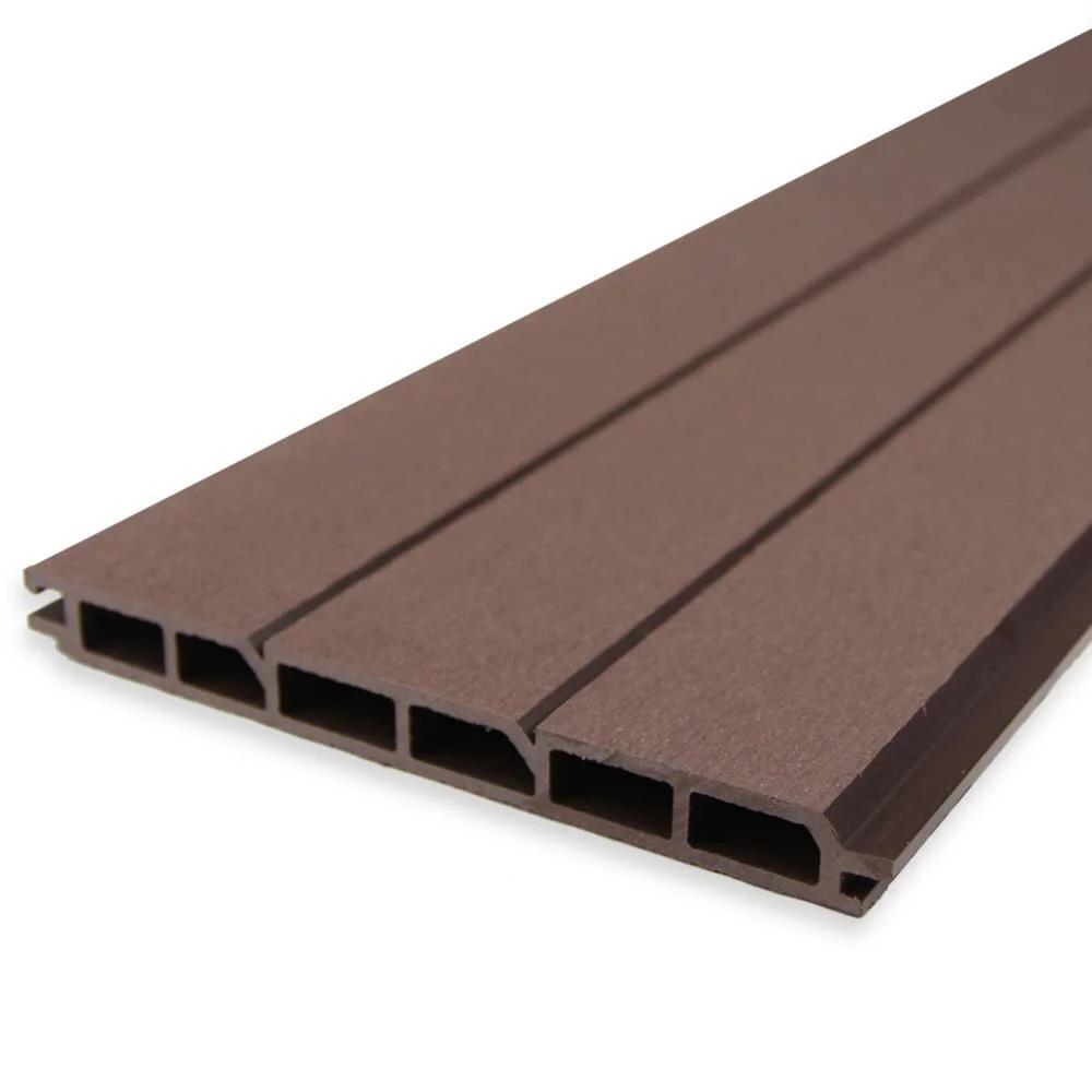 Complete Aged Oak Composite Fence Bundle - Image 8