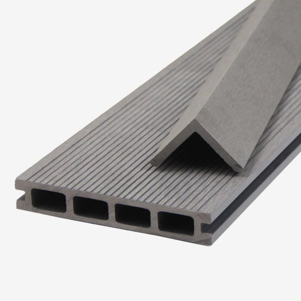 Smartdeck Composite Decking Charcoal Grey Edging Trim - Image 2