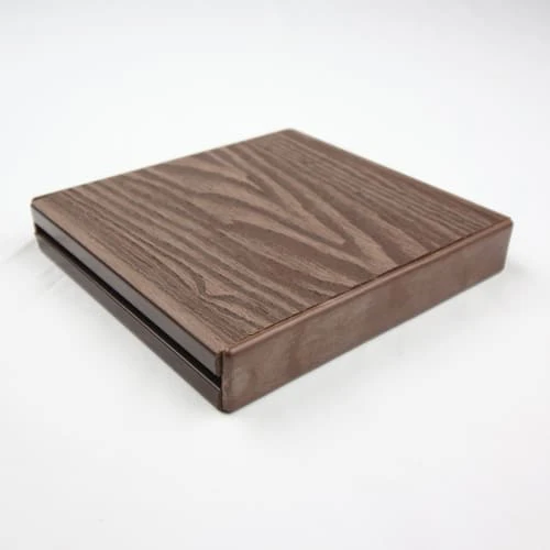 Composite Decking End Cap Walnut Brown - Image 2