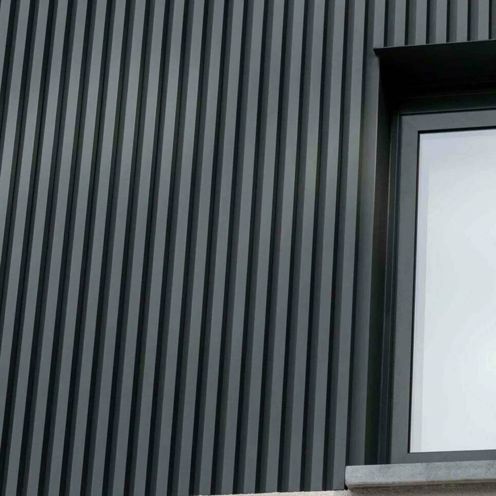 Midnight Black Composite Slatted Cladding Board | 3.4m - Image 8