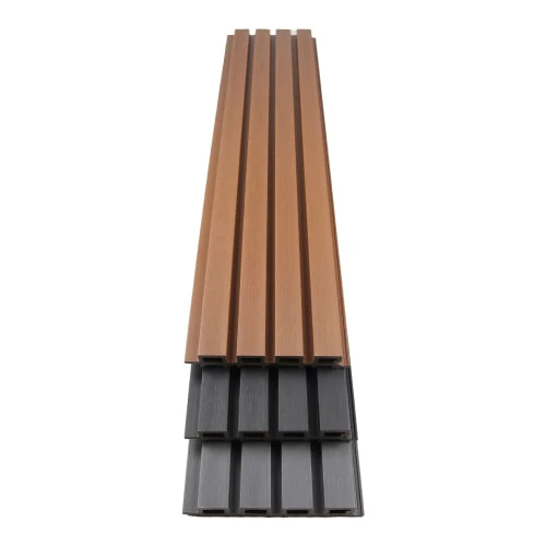 Stone Grey Composite Slatted Cladding Board | 2.4m (8ft) - Image 7