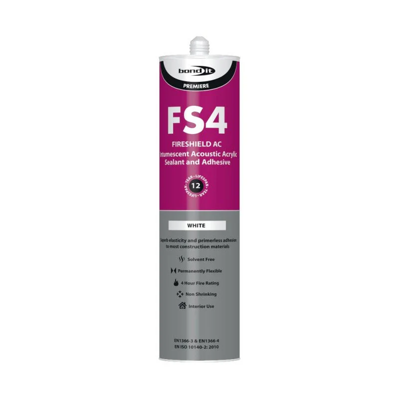 Fs4 Fireshield Ac intumescent Sealant | White - Image 2