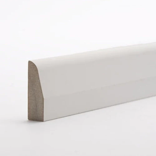 MDF Panel Moulding | Primed White  | Chamfered Rounded