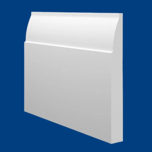 MDF Skirting Board | 117mm x 18mm | Ovolo Profile - Image 3
