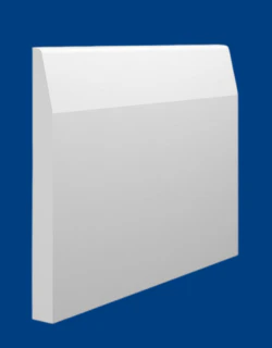 MDF Skirting Board | 117mm x 18mm | Chamfered Rounded Profile