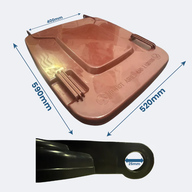 Replacement Wheelie Bin Lid | 240 Litre - Image 12