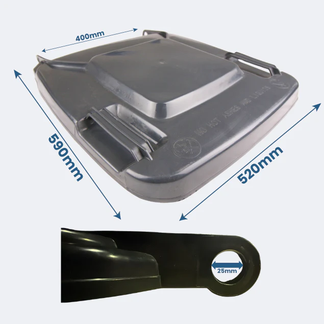 Replacement Wheelie Bin Lid | 240 Litre - Image 6