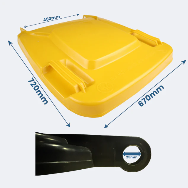 Replacement Wheelie Bin Lid | 360 Litre - Image 10