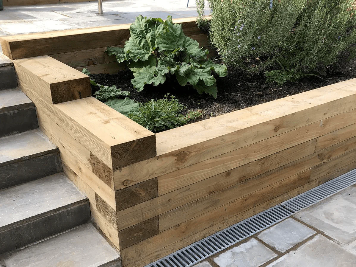 Timber Railway Sleepers For Sale | 200mm x 100mm (8x4") - Image 3