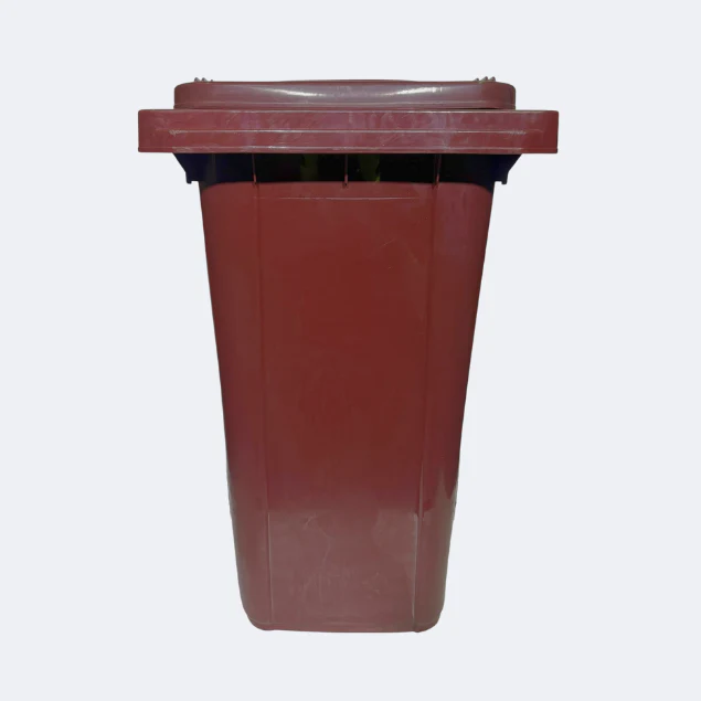 240 Litre Wheelie Bin | Brown - Image 3
