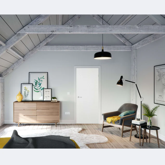 White Internal Door | Paint Grade Plus | Standard Core | - Image 4